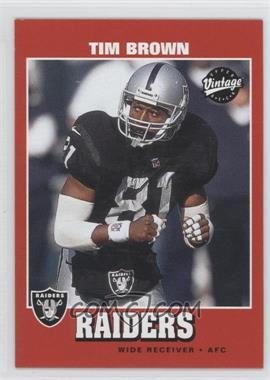 2001 Upper Deck Vintage - [Base] #121 - Tim Brown