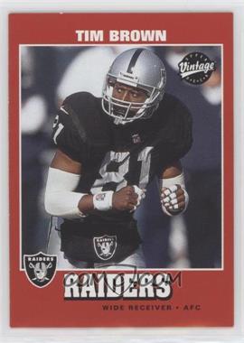 2001 Upper Deck Vintage - [Base] #121 - Tim Brown