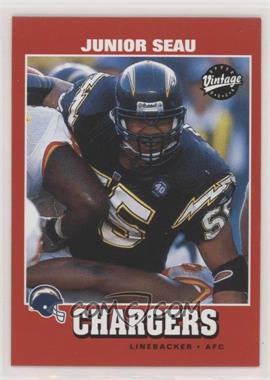 2001 Upper Deck Vintage - [Base] #144 - Junior Seau