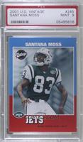 Santana Moss [PSA 9 MINT]