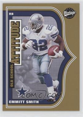 2001 Upper Deck Vintage - Old School Attitude #OS5 - Emmitt Smith