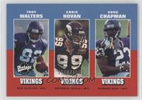 Troy Walters, Chris Hovan, Doug Chapman #/1,500