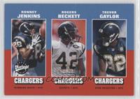 Ronney Jenkins, Rogers Beckett, Trevor Gaylor #/1,500