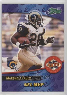 2001 eTopps - Super Bowl Card Show Sweepstakes Entries #_MAFA - Marshall Faulk /2000 [Noted]