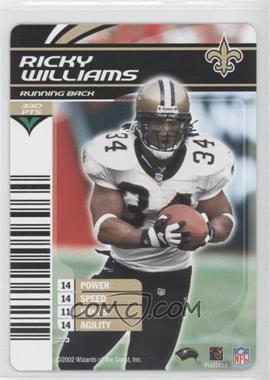 2002-03 NFL Showdown - [Base] #203 - Ricky Williams