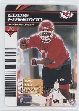 2002-03 NFL Showdown 1st & Goal - [Base] #104 - Eddie Freeman