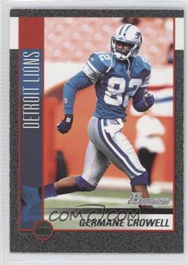 2002 Bowman - [Base] - Silver #106 - Germane Crowell /250