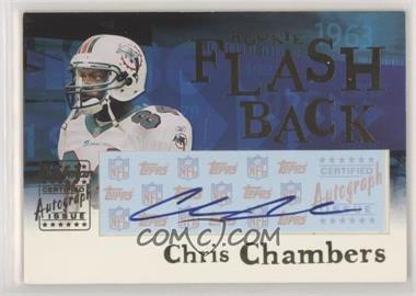 2002 Bowman - Rookie Flashback Autographs #RFA-CC - Chris Chambers