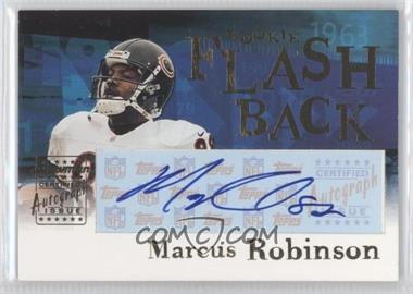 2002 Bowman - Rookie Flashback Autographs #RFA-MR - Marcus Robinson