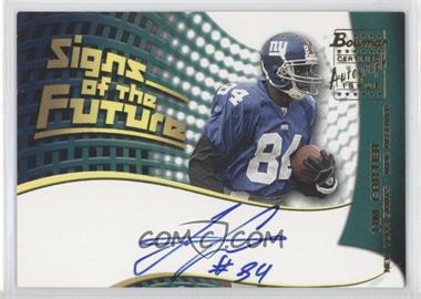 2002 Bowman - Signs of the Future #SF-TC - Tim Carter