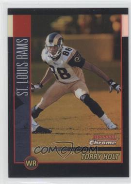 2002 Bowman Chrome - [Base] - Gold Refractor #31 - Torry Holt /50