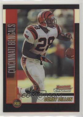 2002 Bowman Chrome - [Base] - Refractor #21 - Corey Dillon /500