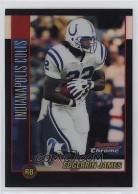 2002 Bowman Chrome - [Base] - Refractor #26 - Edgerrin James /500