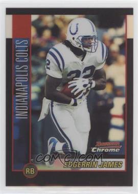 2002 Bowman Chrome - [Base] - Refractor #26 - Edgerrin James /500