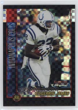 2002 Bowman Chrome - [Base] - X-Fractor #26 - Edgerrin James /250