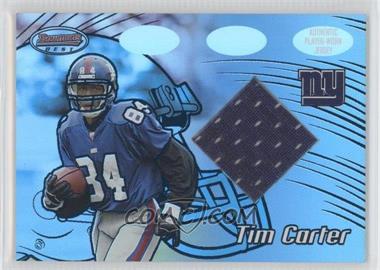 2002 Bowman's Best - [Base] - Blue #99 - Tim Carter /399