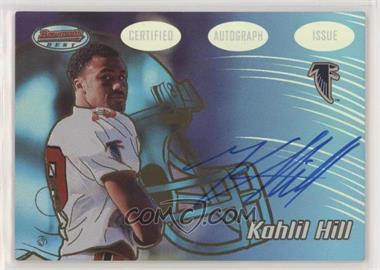 2002 Bowman's Best - [Base] - Gold #145 - Kahlil Hill /99