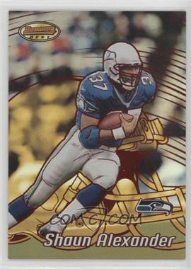 2002 Bowman's Best - [Base] - Red #84 - Shaun Alexander /200