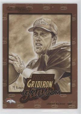 2002 Donruss - All Time Gridiron Kings #AT-4 - John Elway /2000