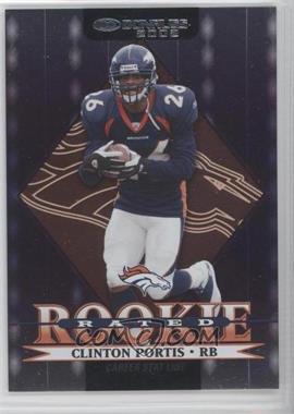 2002 Donruss - [Base] - Career Stat Line #218 - Rated Rookie - Clinton Portis /272