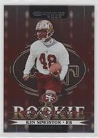 Rated Rookie - Ken Simonton #/54