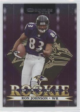 2002 Donruss - [Base] - Career Stat Line #254 - Rated Rookie - Ron Johnson /191
