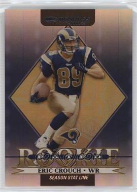 2002 Donruss - [Base] - Season Stat Line #211 - Rated Rookie - Eric Crouch /95