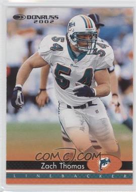 2002 Donruss - [Base] #103 - Zach Thomas