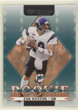 2002 Donruss - [Base] #214 - Rated Rookie - Zak Kustok