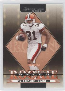 2002 Donruss - [Base] #216 - Rated Rookie - William Green