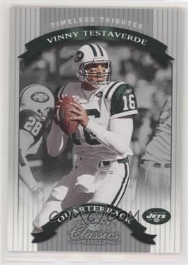 2002 Donruss Classics - [Base] - Timeless Tributes 2002 National #79 - Vinny Testaverde /5