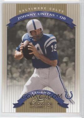 2002 Donruss Classics - [Base] #119 - Legend - Johnny Unitas /1000