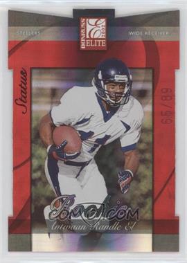 2002 Donruss Elite - [Base] - Status Die-Cut #143 - Antwaan Randle El /89