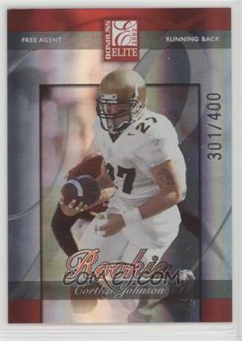 2002 Donruss Elite - [Base] #134 - Cortlen Johnson /400