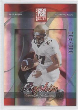 2002 Donruss Elite - [Base] #134 - Cortlen Johnson /400