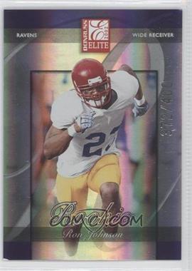 2002 Donruss Elite - [Base] #149 - Ron Johnson /400 [Noted]