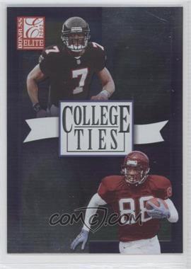 2002 Donruss Elite - College Ties #CT-10 - Michael Vick, Andre Davis /1600