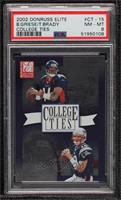 Brian Griese, Tom Brady [PSA 8 NM‑MT] #/1,600