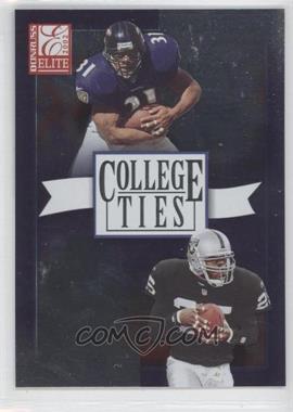 2002 Donruss Elite - College Ties #CT-21 - Jamal Lewis, Charlie Garner /1600