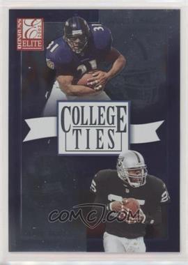 2002 Donruss Elite - College Ties #CT-21 - Jamal Lewis, Charlie Garner /1600