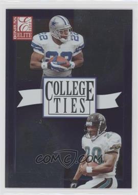 2002 Donruss Elite - College Ties #CT-24 - Emmitt Smith, Fred Taylor /1600