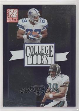 2002 Donruss Elite - College Ties #CT-24 - Emmitt Smith, Fred Taylor /1600 [EX to NM]