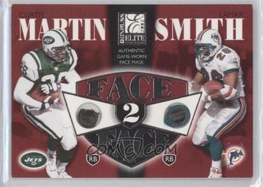 2002 Donruss Elite - Face 2 Face #FF-15 - Curtis Martin, Lamar Smith /350