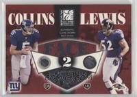 Ray Lewis, Kerry Collins #/350