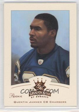 2002 Donruss Gridiron Kings - [Base] - Bronze #144 - Quentin Jammer