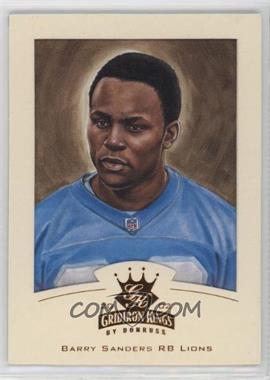 2002 Donruss Gridiron Kings - [Base] - Bronze #152 - Barry Sanders