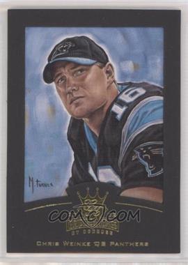 2002 Donruss Gridiron Kings - [Base] - Gold #10 - Chris Weinke /100