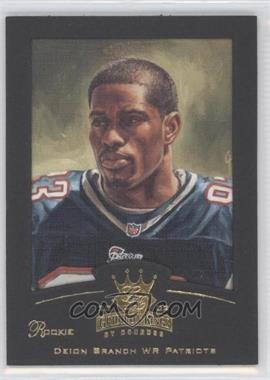 2002 Donruss Gridiron Kings - [Base] - Gold #130 - Deion Branch /100