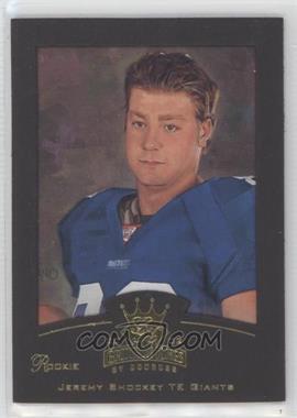 2002 Donruss Gridiron Kings - [Base] - Gold #136 - Jeremy Shockey /100