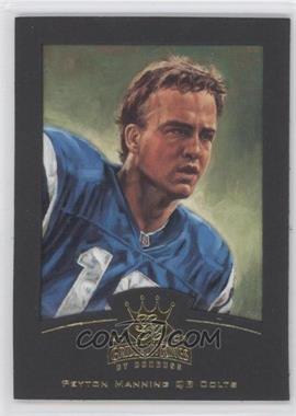 2002 Donruss Gridiron Kings - [Base] - Gold #35 - Peyton Manning /100